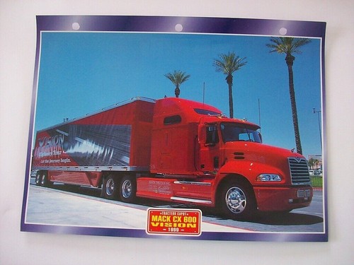Carte fiche camion - fiche, tracteur