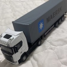 MAERSK 1:36 Car Figure Container Truck Diecast Collection Miniature Car New Toy