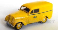 REE CB-169 - Voiture Renault JUVAQUATRE Fourgon tôlé LA POSTE Jaune - HO (1:87)