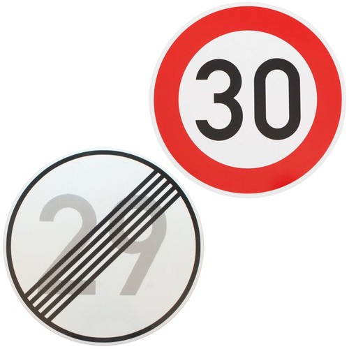 Panneaux signalisation - 2x,
