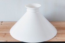 Bel Abat-Jour Opaline Blanc