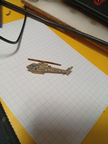 Pin helicopter samu - pin's,