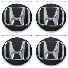 Honda Accord Civic CR-V HR-V Black OEM 19" Wheel Center Cap 64124 44732-TVA-A