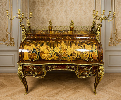 Bureau cylindre centre - bureau,