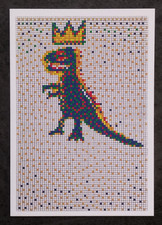 👾 INVADER Rubik cubist Mima Museum # Limited Edition Postcard Carte postale