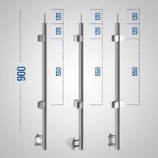 Acier Inox Balustrade Support