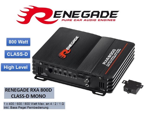 Renegade rxa800d amplificateur - renegade,