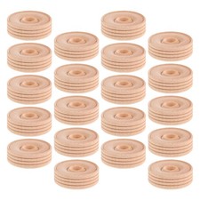 20 roues de voiture en bois