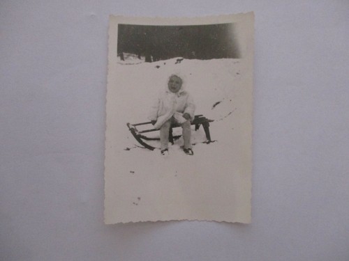 Photographie ancienne hiver - photographie,
