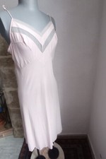 Combinaison vintage rose nylon