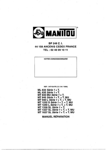 Manitou mt1330sl mt1337sl - mt1330sl,