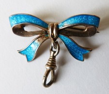 Solid Silver + Enamel 19th