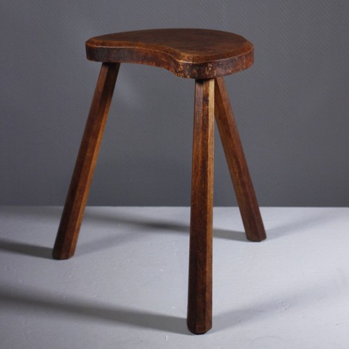 Tabouret traite vintage - tabouret,