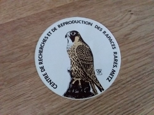 Ancien autocollant centre - , de