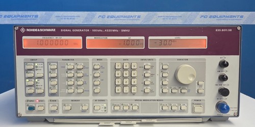 Rohde and schwarz - rohde, smhu