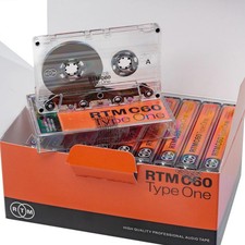 RTM Blank Audio Cassettes C60