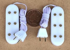 Maison de Poupées Triple Extension Douille Bandes Paquet 2 1:12 Echelle Tumdee