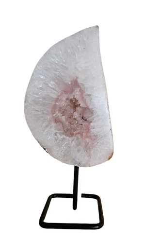 Géode tranche améthyste rose - tranche,