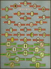 36 CIGAR RINGS - THE FISH HALL -