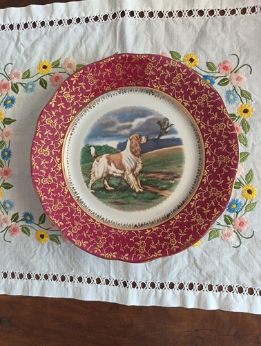 Assiette ancienne - , en