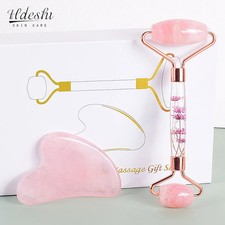 Pierre Gua Sha Quartz Rose -