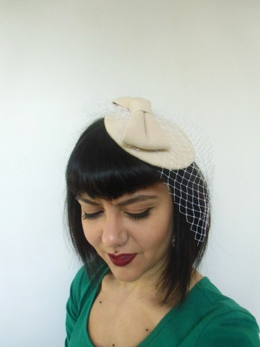 Mini chapeau bibi - , plat