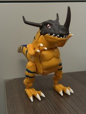 DIGIMON - GREYMON/METALGREYMON 6" Digivolving Evolution RARE Vintage 1999