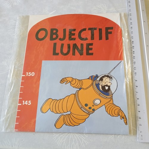 Toise tintin objectif lune - toise,