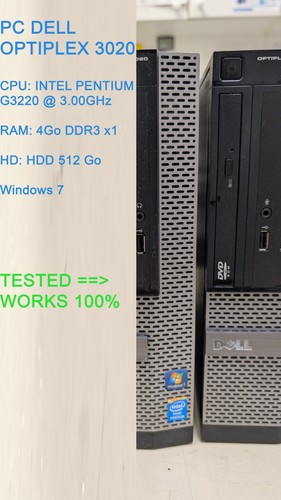 Dell optiplex 3020 intel - optiplex,
