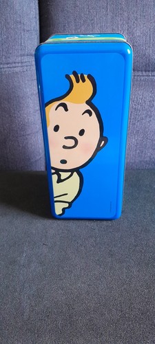 Boite tintin biscuit - tintin,