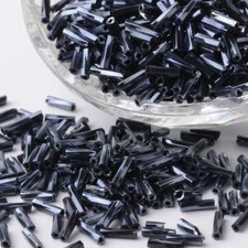 300 PERLES DE ROCAILLE TUBE