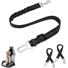 Chien de Compagnie Réglable Voyage Siège Ceinture Voiture Sécurité Harnais Câble