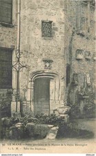 72 - Le Mans - Interior door of the House of Queen Berengère - Corresponda
