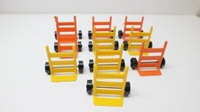 playmobil pallet truck luggage x10 logistics transport materials constructions
