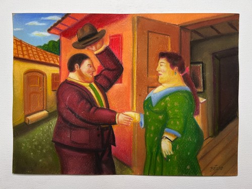 Fernando botero dessin - dessin, sur