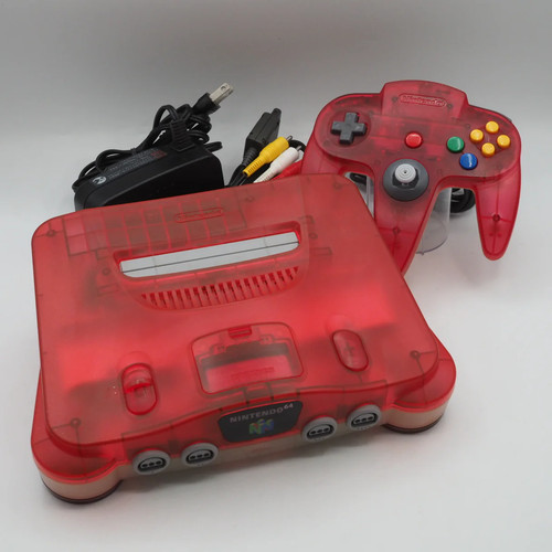 Console nintendo rouge - nintendo,
