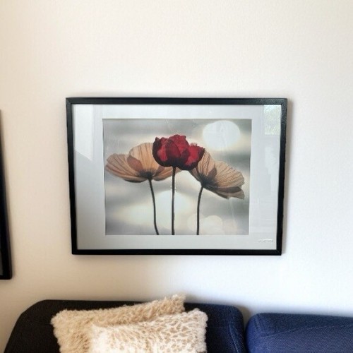 Ikea ribba framed floral print - ikea,