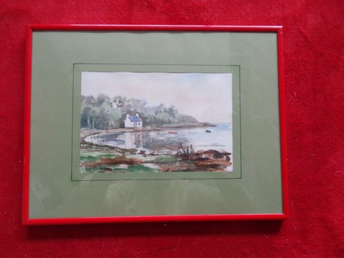 Très jolie aquarelle - jolie, maison