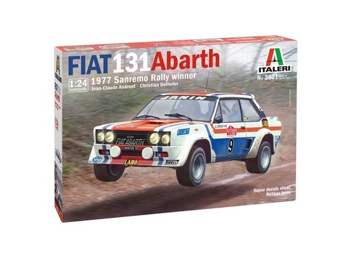 Italeri fiat 131 abarth - fiat,