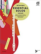 ESSENTIAL SOLOS FOR FLUTE FLUTE TRAVERSIERE +CD [Sheet music] DIVERS AUTEURS