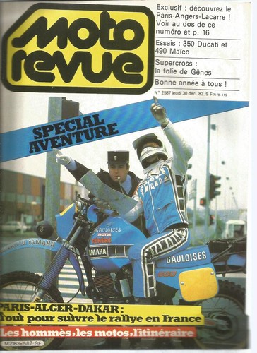 Moto revue 2587 - moto, dakar