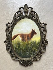 Peinture À L’huile Renard