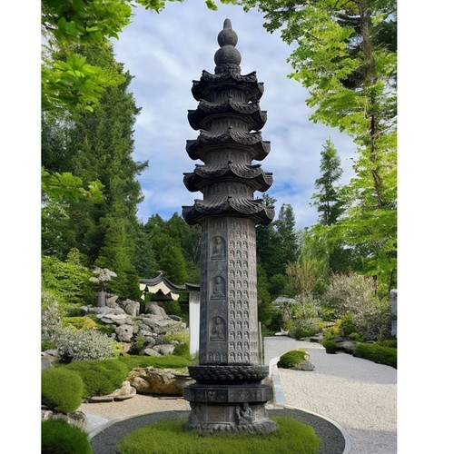 Bouddha pagode haut - de,