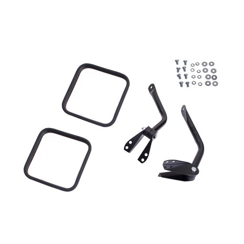 Kit retroviseur noir pour jeep - kit,
