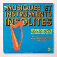 Mariannig Larc'hantec LP Harpe Celtique - French Celtic Harp - Jacques Lasry