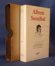 Album Stendhal. Bibliotheque de la Pleiade Gallimard 1966, Excellent Box Set