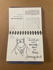 Philippe Geluck - Dédicace dans l'album Le tour du Chat en 365 jours - TBE