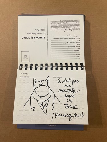 Philippe geluck dédicace - geluck,