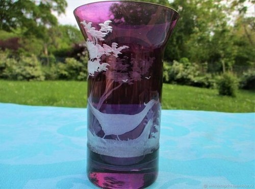 Antique decorated bohemian - antique,