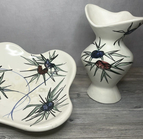 Ensemble vase plat fpp - vase, et